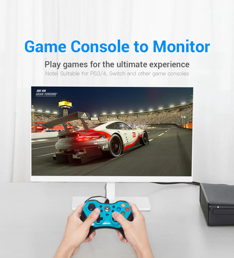 Vention DVI to HDMI Adapter Bi-directional DVI-D 24+1 Male to HDMI Female Cable Converter Connector for TV Projector HDMI to DVI