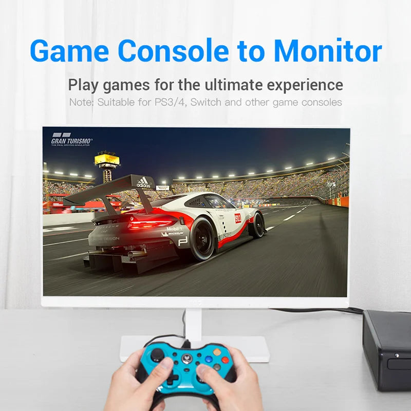 Vention DVI to HDMI Adapter Bi-directional DVI-D 24+1 Male to HDMI Female Cable Converter Connector for TV Projector HDMI to DVI