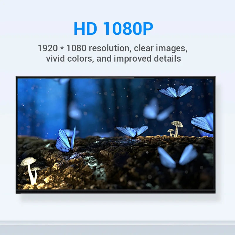 Vention DVI to HDMI Adapter Bi-directional DVI-D 24+1 Male to HDMI Female Cable Converter Connector for TV Projector HDMI to DVI