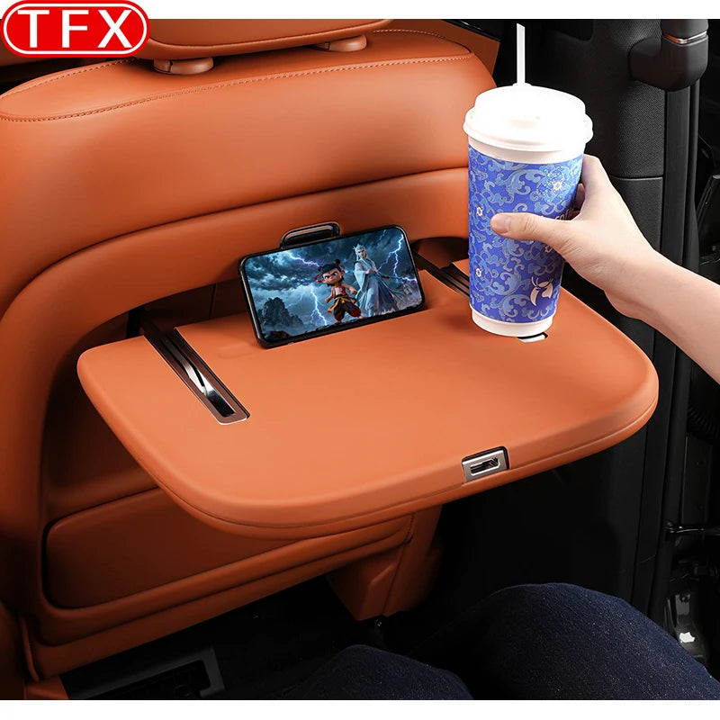 For Jetour G700 2025 2026 Car Rear Seat Small Table Silicone Protective Pad Anti-Slip Mat Scratch-Resistant Interior Accessories