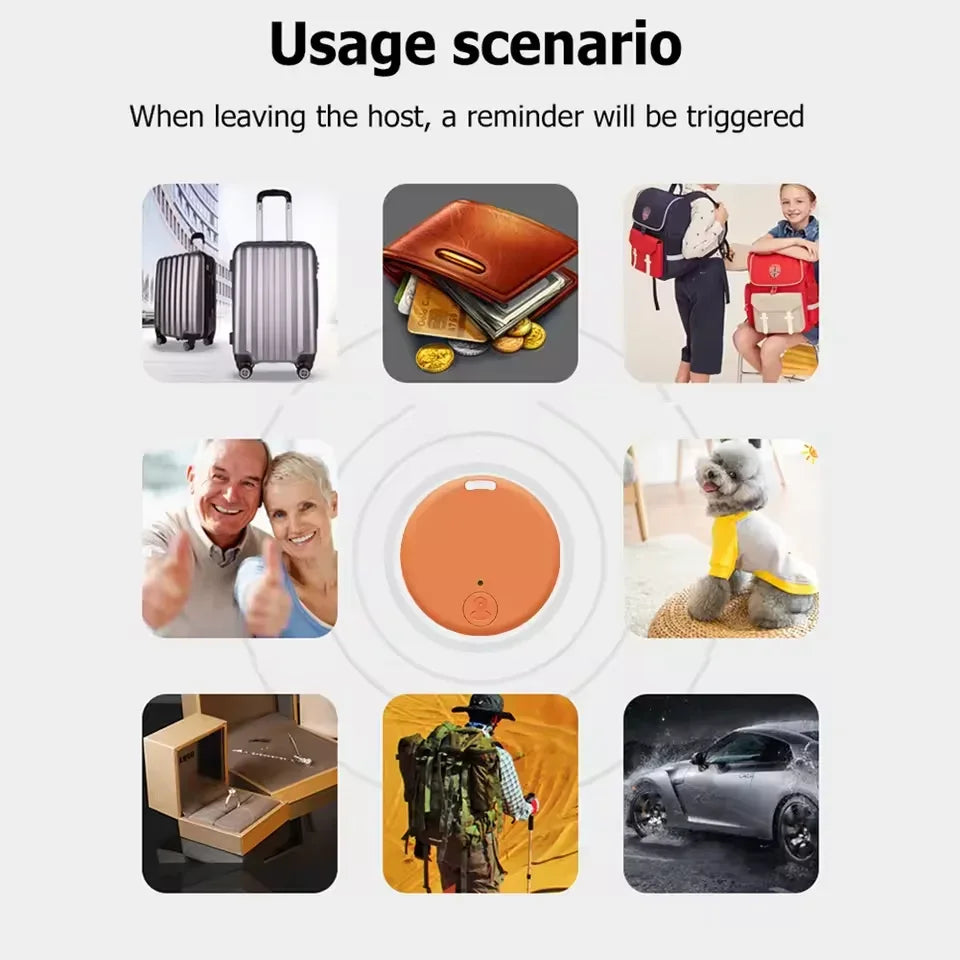 Mini 5.0 Anti-Lost Device GPS Bluetooth Tracker Air Tag Pet elderly Kids Wallet Tracking For IOS Android Smart Locator New