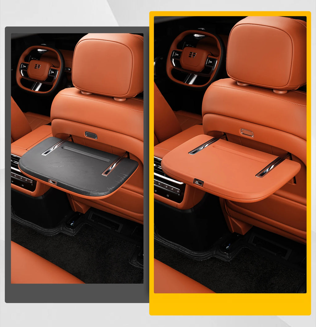 For Jetour G700 2025 2026 Car Rear Seat Small Table Silicone Protective Pad Anti-Slip Mat Scratch-Resistant Interior Accessories