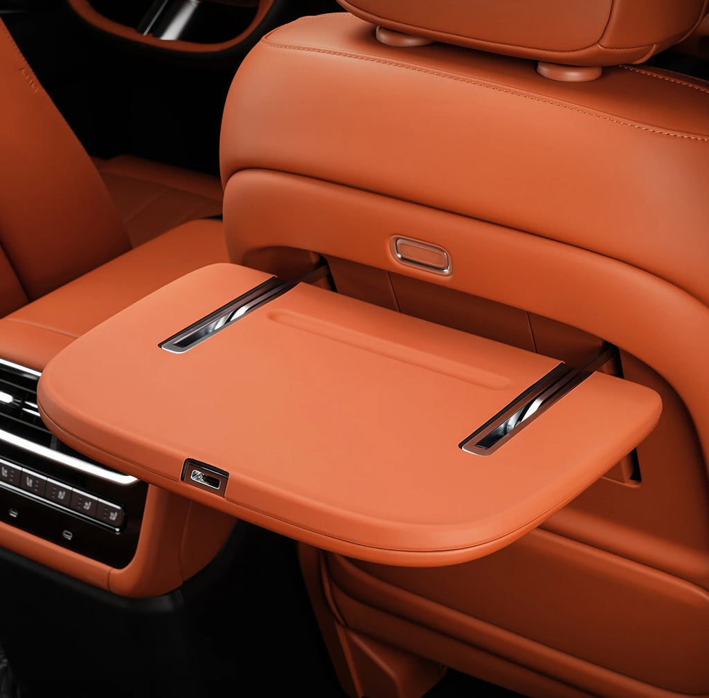 For Jetour G700 2025 2026 Car Rear Seat Small Table Silicone Protective Pad Anti-Slip Mat Scratch-Resistant Interior Accessories