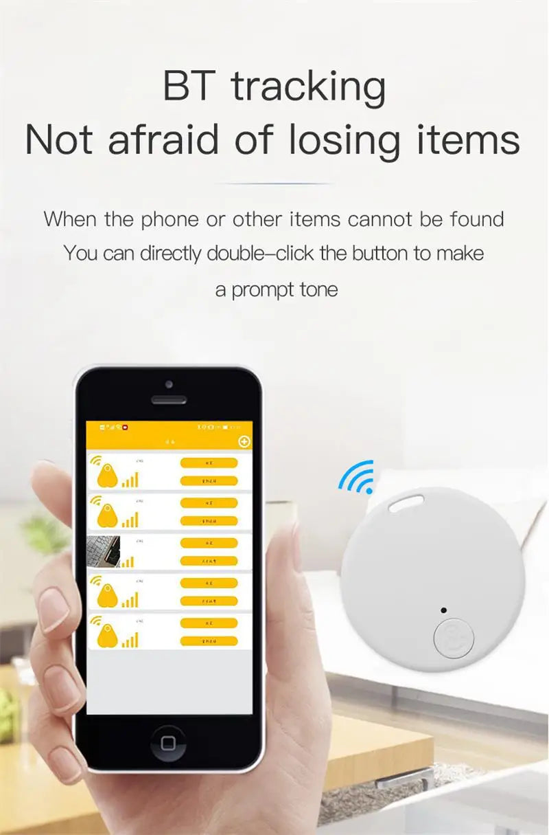 Mini 5.0 Anti-Lost Device GPS Bluetooth Tracker Air Tag Pet elderly Kids Wallet Tracking For IOS Android Smart Locator New