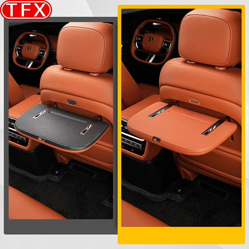 For Jetour G700 2025 2026 Car Rear Seat Small Table Silicone Protective Pad Anti-Slip Mat Scratch-Resistant Interior Accessories